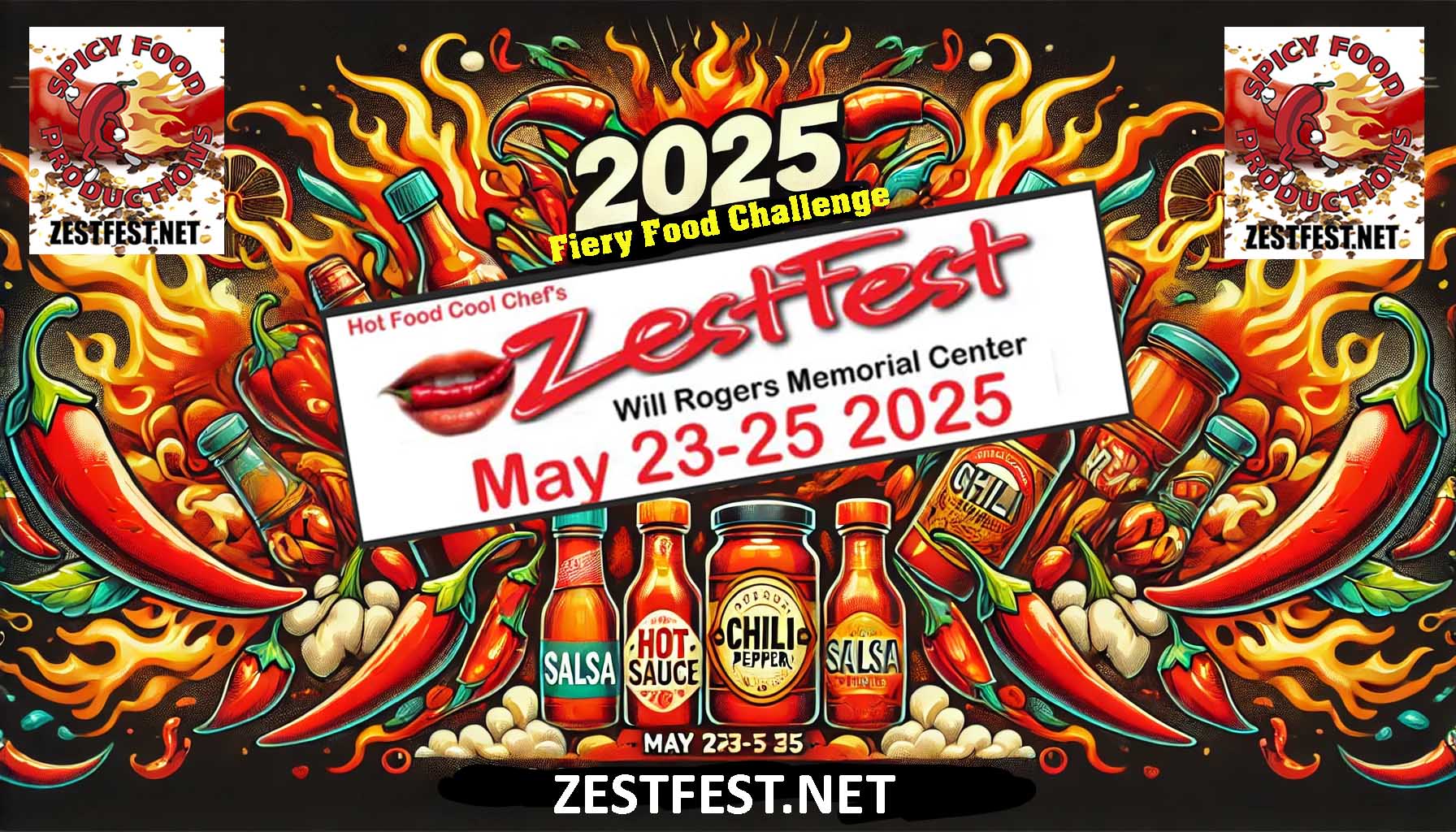 2025 Fiery Food Challenge presented by Spicy Food Productions at ZestFest