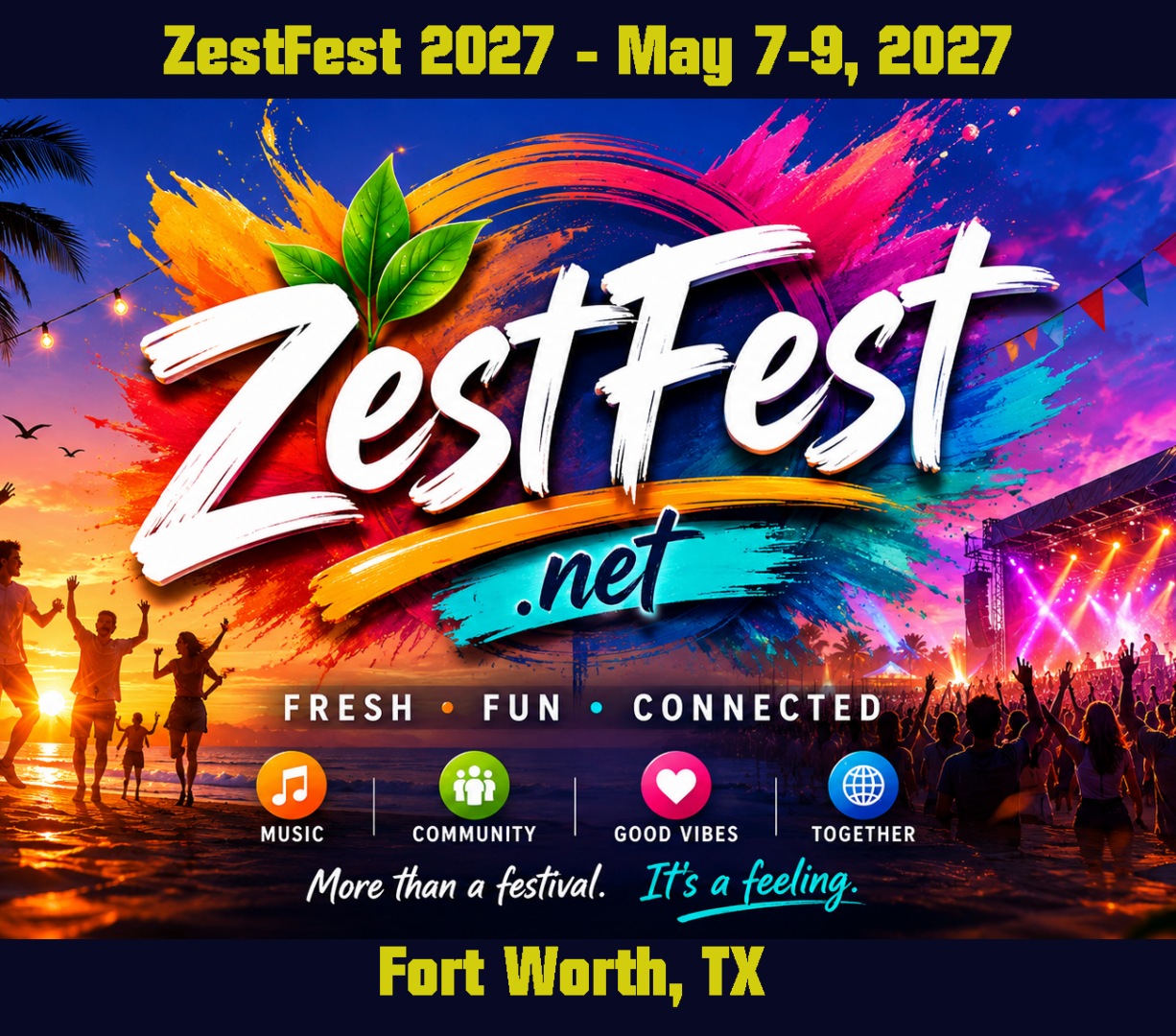 ZetFest Spicy Food Expo May 7-9, 2027 - Fort Worth Texas